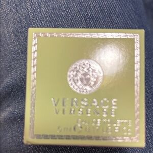Versace Versense Light Green and Silver Box